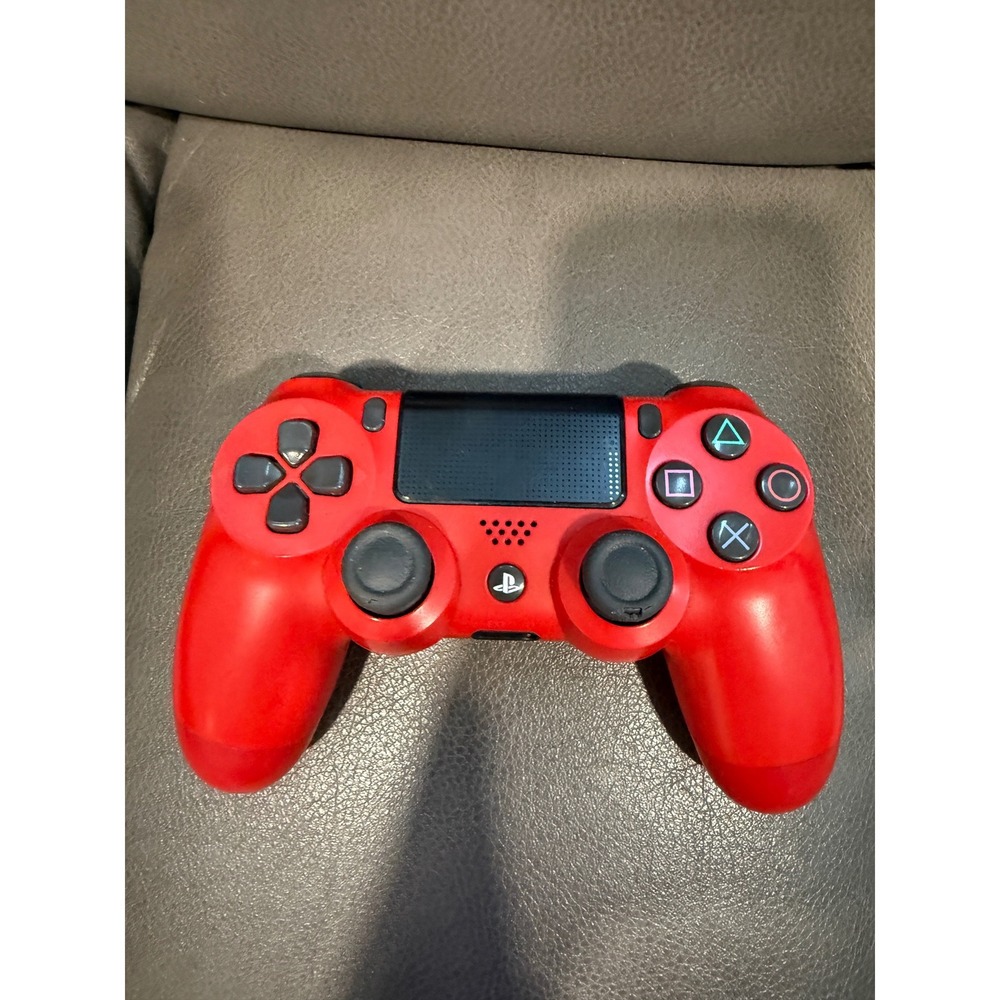 Sony DualShock 4 Wireless Controller PS4 Magma Red CUH-ZCT2U